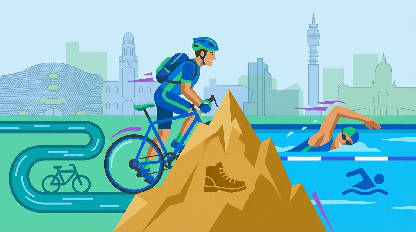 Pedals, Pools and Peaks Challenge for Birmingham Says No