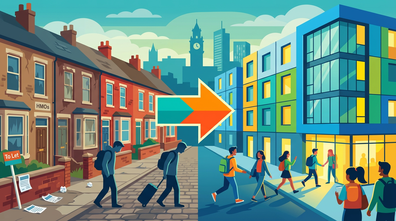 Nottingham City Council Labour Party wants to displace students from HMOs to PBSA