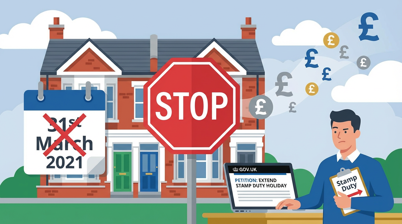 Stamp Duty Holiday due to end 31st March 2021