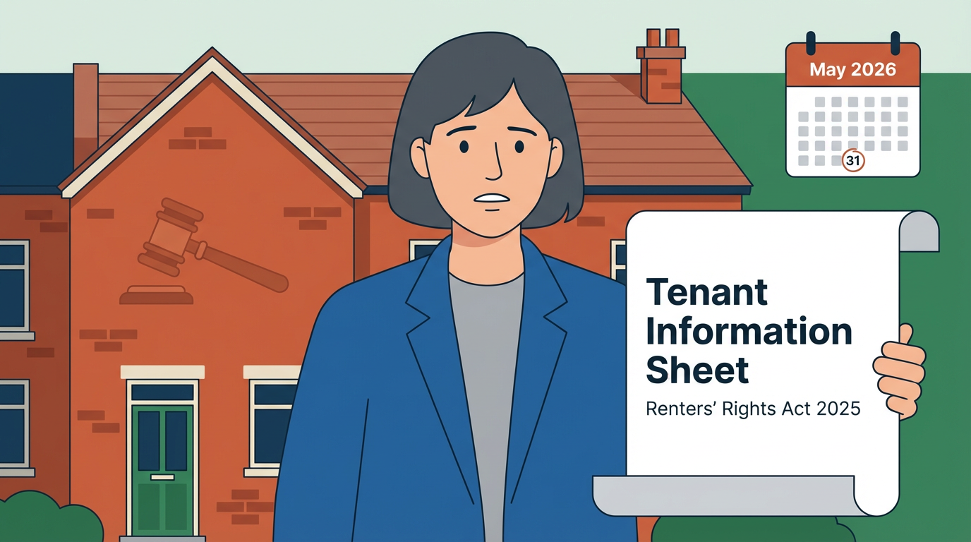 The Renters’ Rights Act Information Sheet: What Landlords Need to Know